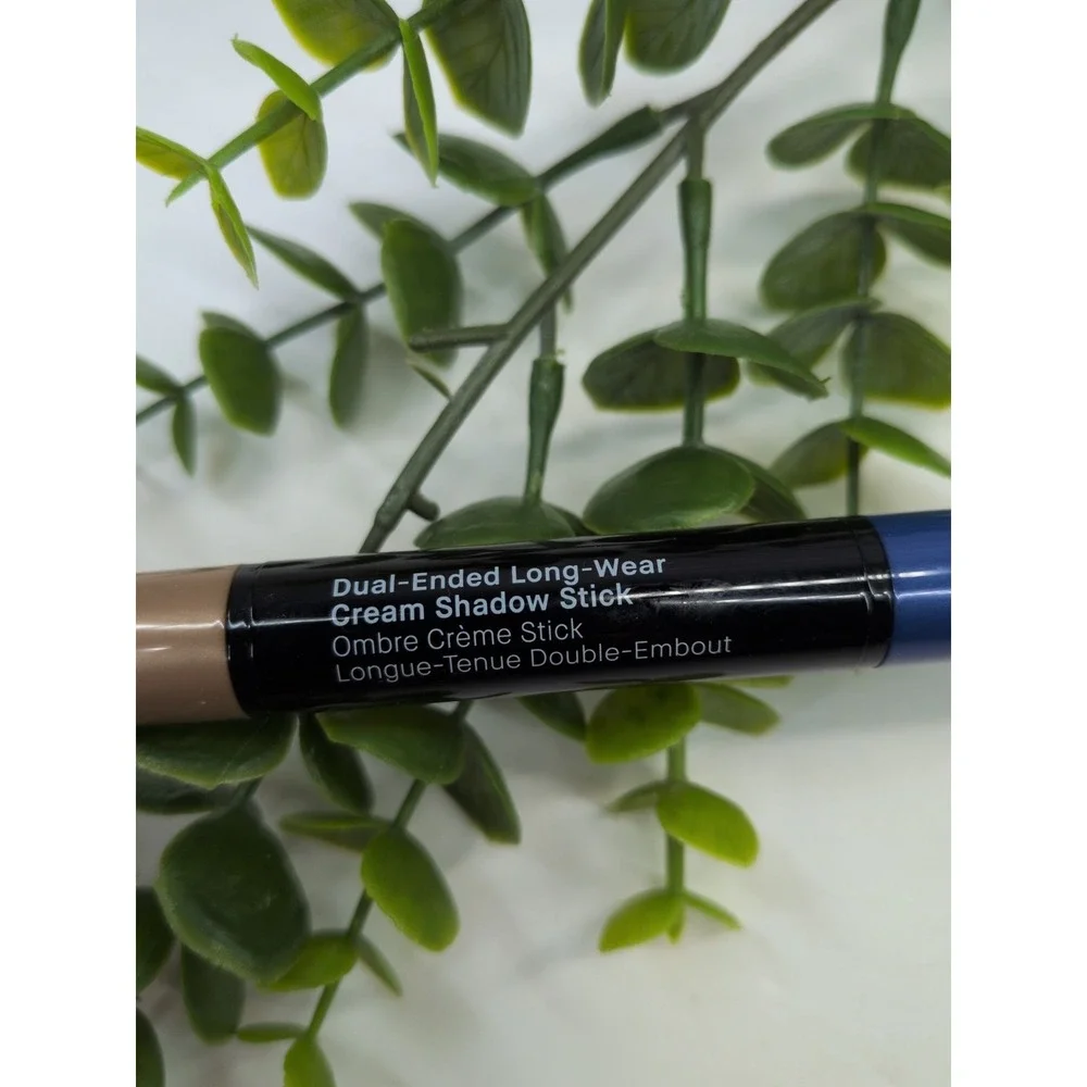 NEW! SILK & RICH NAVY🥰Bobbi Brown Dual-Ended Long Wear Cream Shadow Stick .05oz